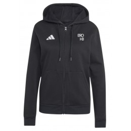 Sweat zippé à capuche Femme